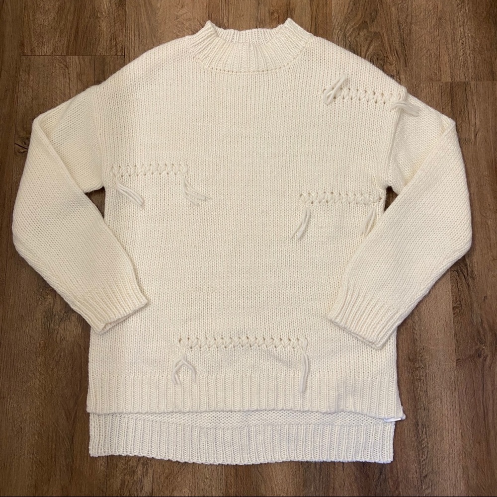 Zara Girls Fancy Winter Collection Knit Sweater Size 13-14‎